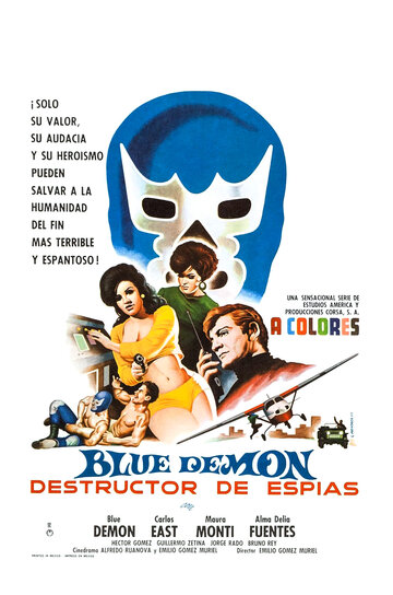 Постер «Blue Demon destructor de espías»
