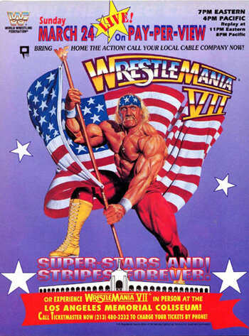 Постер «WWF РестлМания 7»
